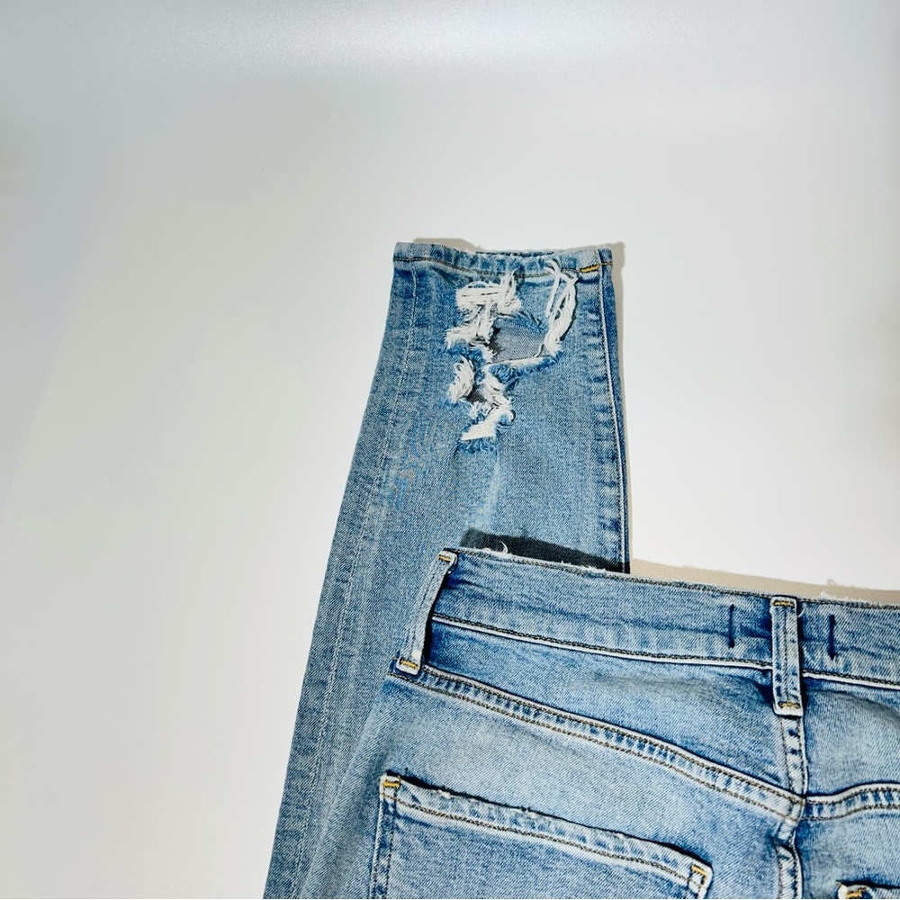 Agolde jeans Sophie Crop jeans A018C-812 distressed ankle crop women size 26 - Picture 9 of 10